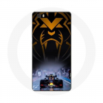 Coque pour Huawei P8 Formule 1 Sebastian Vettel Pilote automobile F1 Noir