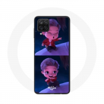 Coque pour Samsung Galaxy A12 BTS TinyTAN Animation RM Mic Drop