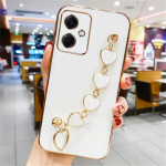 &bdquo;Redmi Note 13 Pro&ldquo; + 13 Pro 4G &scaron;irdies apyrankės rie&scaron;o grandinės dėklas, skirtas &bdquo;Redmi Note 12S 11S 10 9&ldquo; galvanizavimui atsparus smūgiams mink&scaron;tas silikoninis dėklas Redmi Note9Pro juoda