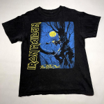Y2K Iron Maiden Fear Of The Dark Band koncertinio turo unisex mar&scaron;kinėliai S