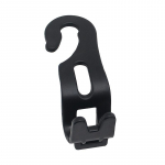 Sulankstomos saugojimo idėjos Automobilio kablys 10 kg laikantis automobilio galinės sėdynės kablys Automobilio salono reikmenys juoda