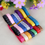 15 metrų spausdinta ta&scaron;ku marginta atlasine juostele, viena juostele, galvos juosta plaukams, skirta &bdquo;pasidaryk pats&ldquo; rankdarbiams, lankams Drabužių aksesuarai