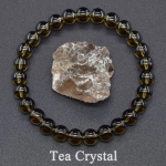 Geniune Natural Epidote Zoisite akmens karoliukų apyrankė Homme Quartz Lava Tiger Eye Apyrankė i&scaron; natūralaus akmens papuo&scaron;alai moterims 6mm Beads&17cm(6.69inch)