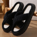 Vyri&scaron;kos ir moteri&scaron;kos poros modelių &scaron;lepetės, velvetas, kryžminis dirželis, medvilninės &scaron;lepetės namuose, &scaron;iltos &scaron;lepetės storu dugnu 36-37 rožinė