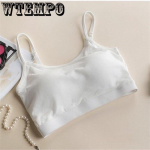 Sportinis Bėgimo Jogos Bh Sportinis Liemenėlė Vir&scaron;us Moterims Sportinė Liemenėlė Su Kau&scaron;eliais Nėriniuotas Trumpas Vir&scaron;us Tampri Gimnastika XL balta