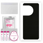 apgo Protective Skin Sticker for the back compatible with OnePlus Ace 2, Wrap Film, Foil, Vinyl - Pattern Matrix