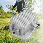 Lawn Mower Valve Cover Aluminum Easy to Install,Weeding Machine Brush Cutter Accessories Assembly 139