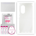 apgo Protective Skin Sticker for the back+sides compatible with Huawei Nova 9 Pro, Full Wrap Film, Foil, Vinyl - Pattern Matte Transparent