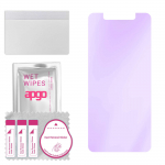 apgo Anti-Blue 9H Hybrid protective glass compatible with Motorola One (P30 Play), flexible nano glass, great replacement for tempered glass, scratch-