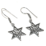 Natural Traditional Look Handmade 925 Sterling Silver Gift Earring 1.65 a7b36