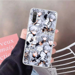 Genshin Impact Game Manga mink&scaron;tas telefono dėklas, skirtas Xiaomi Redmi Note 10 10S 9 9S 8 7 8T 11S 11T 11 Pro 9A 9T 9C 8A 7A korpuso dangtelis Redmi Note 10(10S)