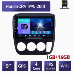 &bdquo;Android&ldquo; automobilio stereofoninis radijas, skirtas &bdquo;Honda CRV 1995&ndash;2001&ldquo; automobilio multimedijos grotuvui, DVD garsiakalbiams, galvos įrenginiui, garso įra&scaron;ymui, WIFI, 1+16 GB