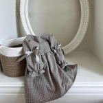 Rudens mados naujas vaikas kostiumas mergaitėms vaikams pledas lankas princesės suknelė kūdikis raukinys medvilnė laisvalaikio vakarėlis pilnomis rankovėmis suknelės 73 chaki