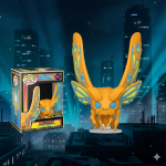 Montra Godzilla Funko POP Funko pop Godzilla Mothra Black Light žaidimo vinilo figūrėlė Nr. 1347