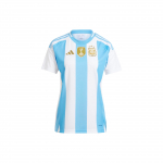 Adidas Argentina 24 Namų mar&scaron;kinėliai Dryžuotas Spalvų Bloko Spaudinys Moteri&scaron;ki Vir&scaron;utiniai Drabužiai Mėlyna Balta IP8386 2XL