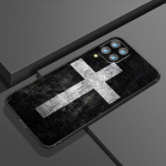 &bdquo;Jesus Christ Cross&ldquo; telefono dėklas, skirtas Samsung Galaxy A21 A30 A50 A52 S A13 A22 A32 4G A23 A33 A53 A73 5G A12 A31 A51 A70 A71 A72 Samsung A22 4G