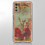 Le Tarot Egyptien de Dusserre meno dėklas, skirtas Samsung Galaxy A12 A02S A22 A32 A52 A72 A71 A51 A41 A31 A21 A11 A50 A70 A10S A20S Samsung A41
