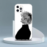Skaidrus dėklas Apple iPhone 14 13 11 12 Pro 7 8 Plus XR X XS Max 6 6S 14Pro silikoninis telefono dangtelis Japoni&scaron;kas Tokyo Ghoul Suave iPhone 14 Pro Max