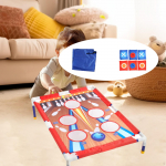 Supų mai&scaron;elio mėtymo žaidimo rinkinys Cornhole Board Educationanl Toy Toy 5 Hole Gifts Tiksliniai žaidimai lauke viduje