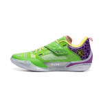 Li-Ning Way of Wade 808 4 Ultra ASG žalia vyri&scaron;ki sportbačiai purpuriniai geltoni ABAU031-12 45