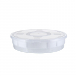 Individualizuotas ne&scaron;iojamas drėgmės skyrius su dangčiu PPS plastikinė džiovintų vaisių dėžutė didelė kūrybinga svetainės užkandžių dėžutė saldainių padėklas Non-drainable skaidri