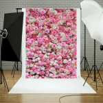 Gėlių tema Gėlių fotografijos fonas Studijos foto rekvizitai Vestuvių vakarėlio fonas A-100*150cm