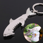 1X metalinis Big Shark alaus butelių atidarytuvas Raktų pakabukas Raktų pakabukas Kūrybinė dovana