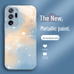 &bdquo;Samsung Galaxy Note 8&ldquo; skysto stiklo gradiento spalvos Pro mobiliojo telefono dėklas A12 4G rožinė