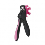 Nagų kirpimo ma&scaron;inėlės Reguliuojamas kirpimo padėties nerūdijančio plieno formos peiliukas Ergonomi&scaron;ka rankena netikrų nagų galiukų kirpimo ma&scaron;inėlės kirpimo ma&scaron;inėlės žirklės žirklės rožinė