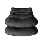 1 pora vaikams skirtų kulnų lipdukų, saugančių nuo kulnų kritimo, apkarpomi, labai elastingi, lipnūs, sumažinto batų dydžio pėdų pagalvėlės, kulno saugantys lipdukai pagalvėlės juoda