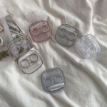 Moterys Mergaitė Akiniai Kosmetiniai Kontaktiniai Lę&scaron;iai Dėžutė Kontaktinių Lę&scaron;ių Dėklas Akių Priežiūrai Kelioninis Laikiklis Konteineris Kelionės Aksesuarai