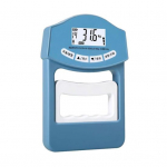 Elektrinis rankenos stiprumo testeris 396 lbs / 180 kg LED ekranas rankenos dinamometras, reguliuojamas griebtuvas mėlyna