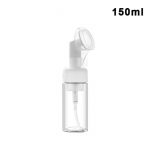 100/150/200 ml tu&scaron;čias putų putplasčio butelis su silikonine &scaron;epetėlio galvute, preso tipas, veido valymo putų buteliai 150ML