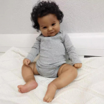 50/60 cm Reborn Baby Doll Maddie Mergaitės rankų darbo detalus pie&scaron;inys su matomomis venomis gyvas 3D odos tonas Linksmų Kalėdų dovana 60cm