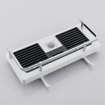 Du&scaron;o laikiklio laikiklis Vonios lentyna &Scaron;ampūno padėklas Stovas plaukiojanti lentyna Round balta