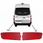 Mercedes sprinter W906 Crafter galinio buferio &scaron;viesos galinis at&scaron;vaitas 9068260040
