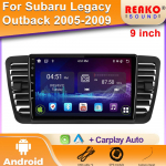 IPS Android Automagnetola Subaru Outback 3 Legacy 4 2004- 2009 RHD Multimedijos Vaizdo Grotuvas GPS 4G Carplay Automagnetola 4 core 1GB+32GB carplay