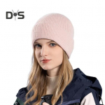 Žieminė unisex kepurė Megzta stora, elastinga kepurė Vienspalvė ausų apsauga &Scaron;ilta kasdieninė kepurė Lauko slidinėjimo čiuožimo galvos apdangalai pilka