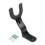 Sieninis motociklo &scaron;almo laikiklis su varžtais, itin tvirtas, skirtas motociklams, dviračiams, sportui, beisbolui, regbiui, futbolui, &scaron;almo eksponavimo stovas, pakaba juoda