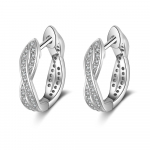 Mada 925 Sterlingo Sidabro Auskarai Vintažinio Stiliaus Kubiniai Papuo&scaron;alai Vestuviniai Auskarai Jubiliejiniai Dovanos Moterims