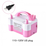 Auk&scaron;tos įtampos dviejų skylių kintamosios srovės ne&scaron;iojamas elektrinis oro balioninis siurblys su ES ki&scaron;tuku Balloon Air Pump