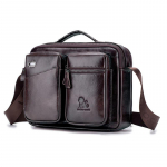 Brand Man Messenger Bag Natūralios odos Crossbody Bag Madingas vyri&scaron;kas Kelioninis krep&scaron;ys per petį