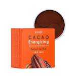 PETITFEE Cacao Energizing Hydrogel Eye Mask 84g - 60szt. - Płatki hydrożelowe z ekstraktem z kakao