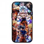 skirtas iPhone 16 15 X XR Samsung Galaxy S24 S23 A16 Xiaomi Redmi Note 13 12 11 Pro Max 9 14 Plus Huawei OPPO Dragon Ball Goku Z Dragonball telefono dėklas for iPhone 7 rausvai ruda