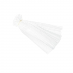 Vienkartinės virtuvės kriauklės kanalizacijos &scaron;iuk&scaron;lių tinklelio krep&scaron;ys nuo užsikim&scaron;imo Filtras kriauklės filtras smulkus tinklelis * 100 pak. One Size balta