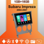Automobilio radijas Android Auto Carplay, skirtas Subaru Impreza 2004-2007 Multimedijos grotuvo galvos blokas Stereo GPS navigacija BT WIFI 1+16GB 1+16GB