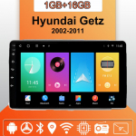 Android Carplay Automobilinis Radijas Hyundai Getz 2002-2011 Multimedijos Grotuvas Pagrindinis Blokas Stereo GPS Navigacija BT WIFI 2+32GB 1+16GB,B