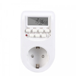 Pažangus elektroninis skaitmeninis laikmačio jungiklis Reguliuojamas skaitmeninis virtuvės laikmatis 220 V savaitinis programuojamas laikmačio lizdas namų ūkiui