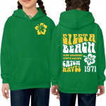 Berniukų, mergaičių vaikų mados, kasdieniai, universalūs, kasdieniai sportiniai megztiniai ilgomis rankovėmis. 130 žalia