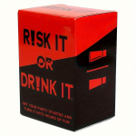 Rizikuokite arba i&scaron;gerkite Linksmas vakarėlių žaidimas, skirtas koledžo kortų žaidimui, gėrimo žaidimui prie&scaron; žaidimą, suaugusiųjų kortų vakarėliams One Size